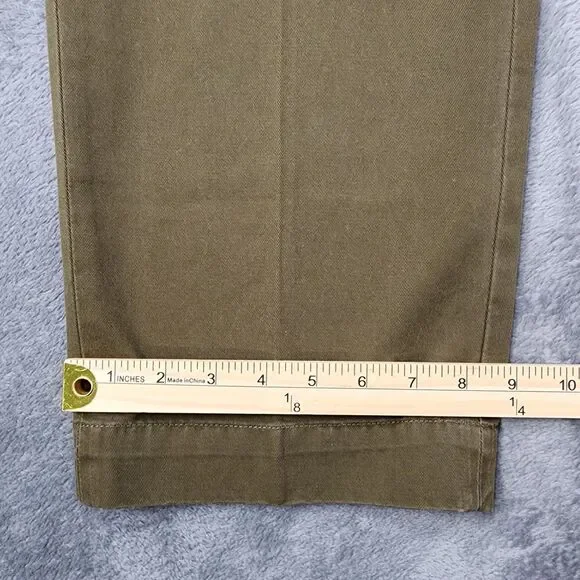 Polo Ralph Lauren Preston Pant Brown Khaki 36x30 Straight Leg Chino Cotton NEW - Picture 6 of 12